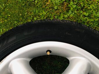 15" Alu 4x108 Zender 7Jx15H2 + letní pneu 195/55/15 - 13