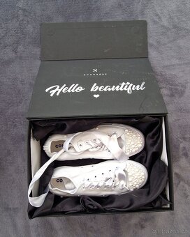 Tenisky Converse-pearls wedding edition - 13
