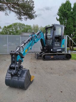 bagr, rypadlo, motor Kubota - 13