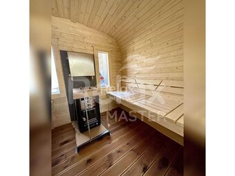 Zahradní finská sauna 4M CUBE s předsíní - 13
