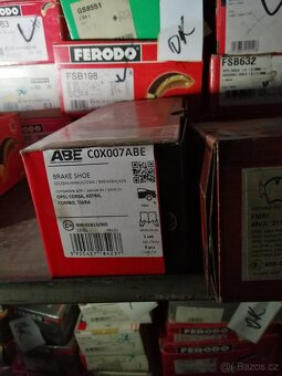 Brzdové obložení čelisti bubnování brda - 13