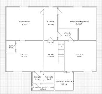 Prostorný byt 3+1 (110 m²) po rekonstrukci, se zahradou a pa - 13