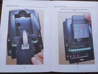 VEVOR 1,5 kW VFD frekvenční měnič pro řízení otáček - 13