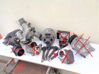 Škoda Superb II 1.8TSI 118kW CDAA barva 1Z1Z náhradní díly - 13