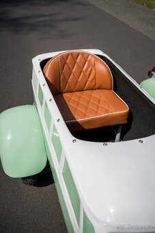 Veterán Piaggio Vespa Scooter VW sidecar (1977) - 13
