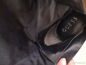 Kozačky na podp. GUESS, hadí vzor, kůže, vel. 37 - 13