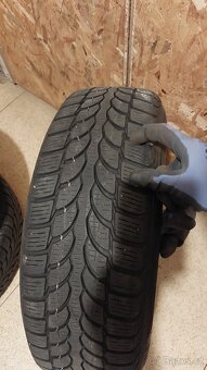 Originální Audi disky 7Jx15 H2 ET39 s pneumatikami Bridgesto - 13