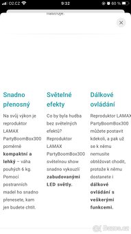 Reproduktor LAMAX PartyBoomBox 300 - 13