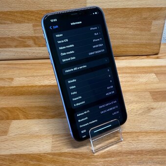 iPhone 11 64GB, fialový, 100% baterie (13 měsíců záruka) - 13