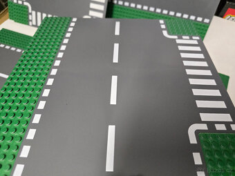 Eco City Lego barevné cesty / krizovatky / silnice / zatáčky - 13