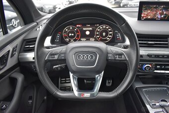 Audi Q7 3.0 TDI 200kW S-LINE 7.MÍST TAŽNÉ BOSE PANO. ČR - 13