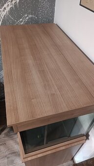 Akvárium se skříňkou a horním deklem. Sklorex. - 13