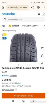 Falken Ziex ZE914 Ecorun 225/45 R17 91W - 13