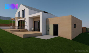 Prodej stavebního pozemku 1367m², projekt RD se stavebním po - 13