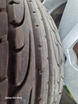 Alu kola Škoda 5x100 215/40/R17 letní pneu - 13