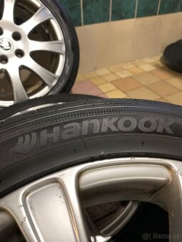 Alu kola Škoda R17 5X112 LETNÍ PNEU 225/45 R17 SPUTNIK - 13