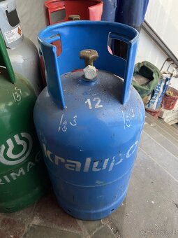 Plynová láhev na plyn PB , různé druhy a velikosti - 13