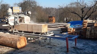 Pořez mobilní kmenovou pásovou pilou - 13