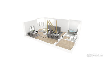 Pronájem, byt 1+1, 56 m², Denisovo nábřeží - 13