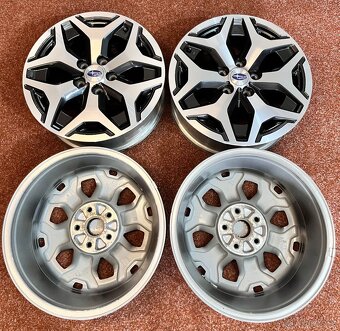 5x114,3 R17 originál Alu Subaru Forester - TOP STAV - 13