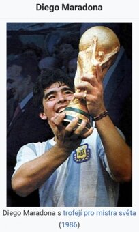 DIEGO ARMANDO MARADONA - prodám ORIGINÁLNÍ šálu. - 13