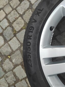 Prodám orig alu 19 Mercedes Benz ML 5x112 ET 56 letní pneu - 13