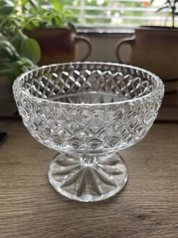 Sada broušeného skla - HAND CUT LEAD CRYSTAL - Czechoslovak - 13