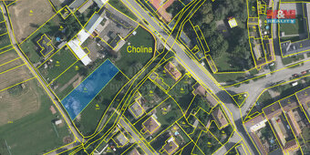 Prodej pozemku k bydlení, 1300 m², Cholina - 13