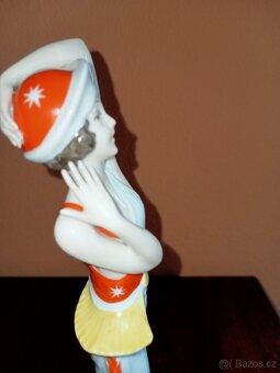 Rarita Porcelánová Tanečnice z.n. ROSENTHAL- ART-DECO 22cm T - 13