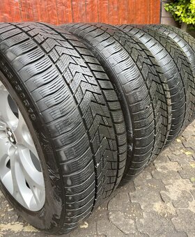 ALU KOLA R19 5X120, ORIGINÁL BMW X5 / X6, ZIMNÍ PNEU 7MM - 13