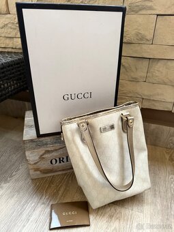 Gucci bílá kabelka, originál - 13