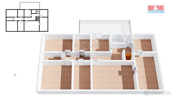 Pronájem rodinného domu, 100 m², Sadová - 13