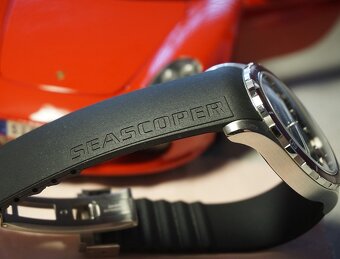 Titoni model Seascoper black - red, orig. hodinky, stav NOVÉ - 13