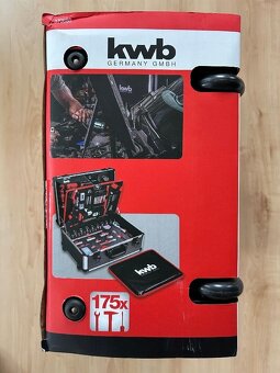 KWB - hliníkový kufr s nářadím (175 dílů) - 13