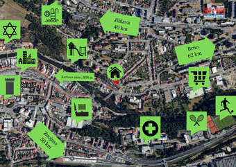 Prodej rodinného domu v Třebíči, ul. Tkalcovská - 13