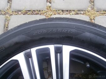 LETNÍ ALU KOLA 5 X 112 205 55 17 ORIGINÁL SEAT - 13