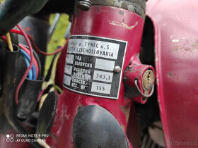 Jawa 350 634, prvy model + EU doklady na prihlasenie - 13