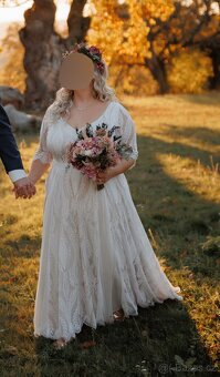 Svatební šaty MiaBella (plus size) - 13