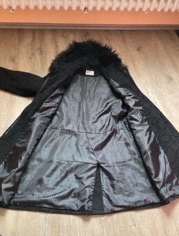 Černy, zimní kabat - 13