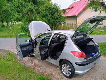 Peugeot 206 1.4 benzin 55kw / BEZ KOROZE / KLIMATIZACE - 13