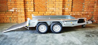přívěsný vozík – Přepravník stavebních strojů 2,6t- 260x127c - 13