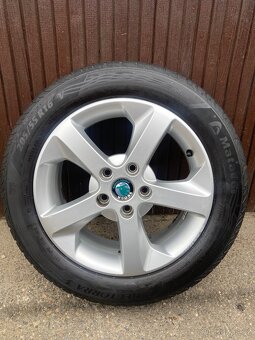 Alu 5x112 r16,Škoda Octavia 2, 205/55 16-6mm - 13