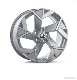 ALU kola ŠKODA / VOLKSWAGEN 5x112 R18 zimní pneu 235/45/18 - 13