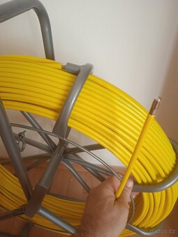 Protahovací pero elektrikářské, skelné vlákno, Ø8mm x 150m - 13