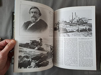 železnice, motorky, letadla, F1 - literatura USA, GB - 13