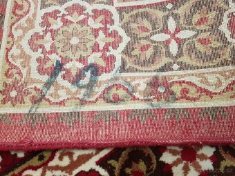 starý mongolský koberec 1966, jemně tkaný 300x200 - 13