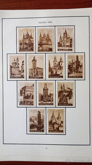 Album zápalkových nálepek 1945 - 1958 č.1 - 13