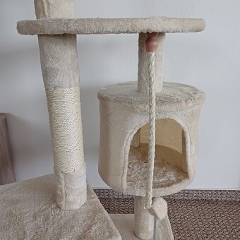 Škrabadlo pro kočky - 116 / kočičí strom - 199 cm - 13