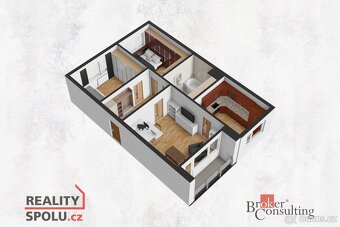 Prodej, byty/3+1, 67 m2, Burianova, Liberec, Liberec [ID 764 - 13