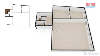 Prodej nájemního domu, 110 m², Kmetiněves - 13
